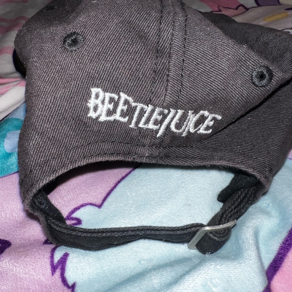 Beetlejuice Black Cap